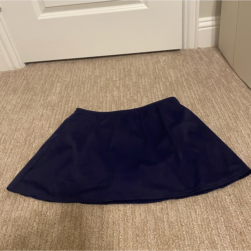 24 & Ocean Navy Swimsuit Skirt Botton